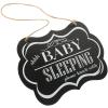 DECHOUS Wood Crafts Decor Wooden Cloud Sign Hanging Decor Safe for Boys and Girls Room Present for Family Friends Artistic Atmosphere view 1