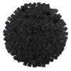 Black 22 Tile 500 Parts and Pieces Flat MOC Bricks, Bulk Building Blocks for Smooth Surface Wall Floor, Toy Accessories Compatible with Major Brands view 3