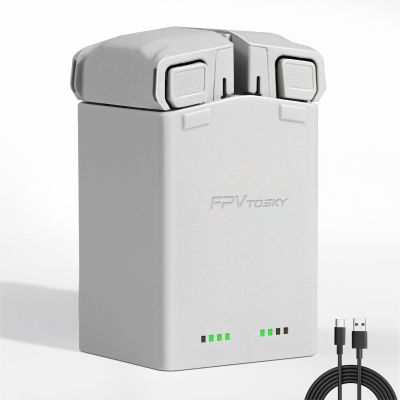 Amazear Battery Charger for DJI Mini 5 Pro/Mini 4 3 Accessories,DJI Mini5Pro Mini4/3 Series Two-Way Charging Hub, Dual Batteries Rapid Charging Simultaneously