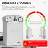 Amazear Battery Charger for DJI Mini 5 Pro/Mini 4 3 Accessories,DJI Mini5Pro Mini4/3 Series Two-Way Charging Hub, Dual Batteries Rapid Charging Simultaneously view 2