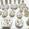 Ceramic Kitchen Set Small Size for Kids and Decoration Handmade Dinner Set Expands Children's Cognition and Teach Kids The Social Life Set Size 1 (B) view 4