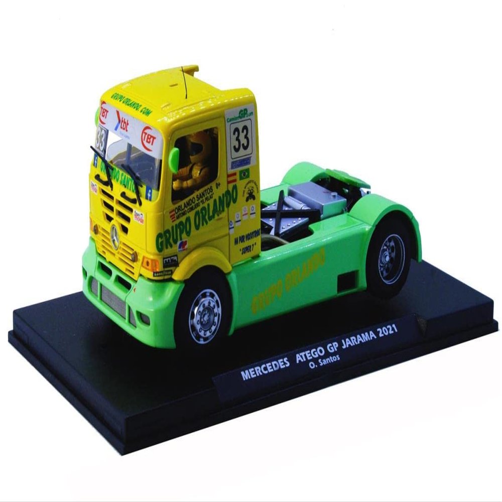 Fly Car Model / Slotwings TRUCK38 Mercedes Atego GP Jarama 2021, #33 1:32 Slot Car