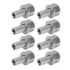 Alomejor RC Car Replacement, Reliable and Durable Hex Wheel Hub Drive, Metal Nut Set, 8Pcs Extension Column for DIY Upgrades, Maintenance, and Customi view 1