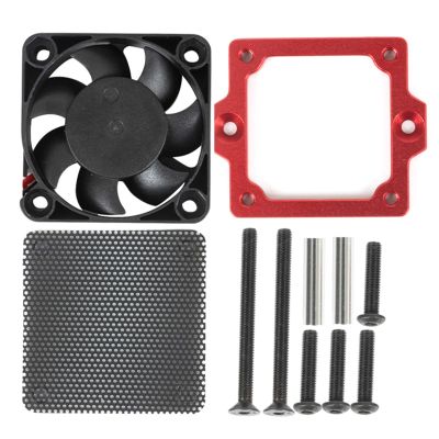 1/10 Metal ESC Cooling Fan Kit for TRAXXAS Trx4 Trx6 for Land Rover Defender for Ford 1/10 RC Car