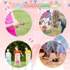 23 Packs Easter Outdoor Party Games for Kids Potato Sack Race Jumping Bags with Legged Race Bands, Egg and Spoon RaceToss Game and Stickers, Outdoor Games for Easter Eggs Hunt,Easter Party Supplies view 3
