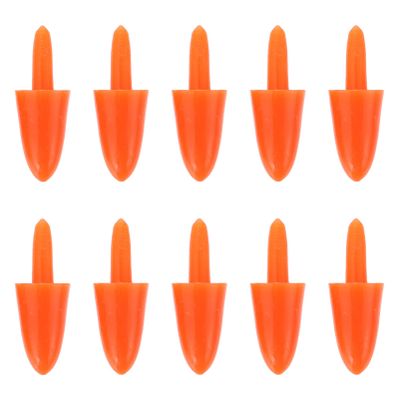 Craft 200pcs Snowman Nose, Plastic Carrot Nose Set Novelty Christmas Snowman Kit Xmas Party Supplies for Winter Outdoor DIY Making Accessories Nativity Accessories