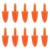 Craft 200pcs Snowman Nose, Plastic Carrot Nose Set Novelty Christmas Snowman Kit Xmas Party Supplies for Winter Outdoor DIY Making Accessories Nativity Accessories view 1