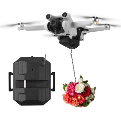 MOOKEENONE Drone Thrower for DJI Mini 3 Pro, FPV Dropping Payload Delivery Thrower Air Dropper Device