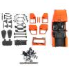 313mm 110 Scale Wheelbase Open Car Body Shell Spare Parts Compatible with SCX10 90046 RC Car Accessory Weihnachten for RC Car Car model parts (Orange) view 1