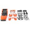 313mm 110 Scale Wheelbase Open Car Body Shell Spare Parts Compatible with SCX10 90046 RC Car Accessory Weihnachten for RC Car Car model parts (Orange) view 3