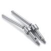 2pcs RC Front CVD Steering Driveshafts for Axial Scx24 Vehicles Deadbolt C10 B-17 AXI00005 RC Crawler Car view 2