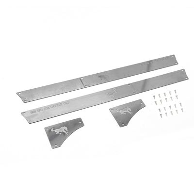 1/10 RC Car Stainless Steel Anti-Scratch Plate DIY for TRAXXAS TRX4 Bronco 2021