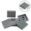 Dark Bluish Gray 22 Tile 500 Parts and Pieces Flat MOC Bricks, Bulk Building Blocks for Smooth Surface Wall Floor, Toy Accessories Compatible with Major Brands view 2