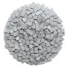 Light Bluish Gray 22 Tile 500 Parts and Pieces Flat MOC Bricks, Bulk Building Blocks for Smooth Surface Wall Floor, Toy Accessories Compatible with Major Brands view 3