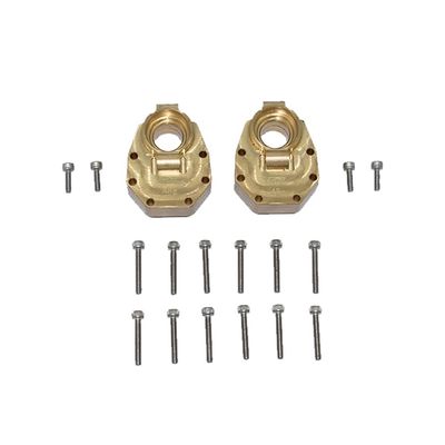 GPM for TRAXXAS-1/10 TRX4 Defender Trail Crawler/Tactical UNIT-82066-4/FORD Bronco 82046-4/BLAZER 82076-4/MERCEDES-BENZ G500/TRX-6 MERCEDES-BENZ-88096-4 Copper Inside The Rear Cup