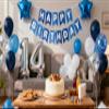 14th Birthday Party Decoration for Boys - Blue 14th Birthday Balloons, Banner, Latex Confetti, Him Son 14 Year Old Decoration Supplies view 3