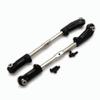 Stainless Steel Adjustable Turnbuckle Tie Rod Steering Link with Aluminum Ends Black for Arrma 1/8 Kraton Outcast Notorious Talion 1/7 Fireteam AR340071 AR330230 view 2