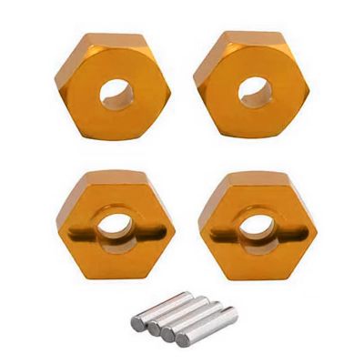 4* Wheel Hex Hubs +4* Axle Pins for Traxxas E-Revo Slash 4WD VXL 1/16 Vehicle