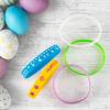 hexiaoxiao 24pcs Easter Rubber Bracelets Silicone Wristbands for Easter Party Favors Supplies Rubber Bracelets for kids&teens Gifts Easter Egg Fillers Gifts for Girls Boys Basket Stuffers Accessories view 2