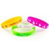hexiaoxiao 24pcs Easter Rubber Bracelets Silicone Wristbands for Easter Party Favors Supplies Rubber Bracelets for kids&teens Gifts Easter Egg Fillers Gifts for Girls Boys Basket Stuffers Accessories view 3