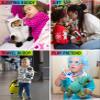 DolliBu Large Stuffed Animal Dress Up Set for Teddy Bear Toys - Costume Pack Has Unicorn, Santa Claus, Graduation Gown, Doctor Scrub Uniform, and Police Officer Clothes for Stuffed Animals - 5 Outfits view 3