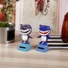 SEADEAR 2pcs Car Decoration Solar Shark Solar Dancing Shark Ornamentss Solar Powered Dancing Shark Bobble Head Ornaments Shark Decoration Use for Car Office Desk Home Decor view 4