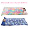 Kids Sleeping Bags, Glow in The Dark Slumber Bag for Kids, Toddler Nap Mat with Pillow and Blanket for Sleepover, Daycare, Preschool (62" x 28") (Unicorn) view 3