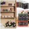 1: 12 Scale Miniatures Dollhouse Books Mini Miniatures Books Dollhouse Accessories Tiny Things Timeless Model for Library Decorations DIY Projects Girl Boy Doll Houses School Room (200 Pieces) view 4