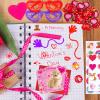 Winlyn 152 Pcs Valentine's Day Stationery Toy Assortment Set for Kids Students Party Favors Treats School Classroom Gift Exchange Goodie Bag Stuffers Prizes Rewards Bulk view 4