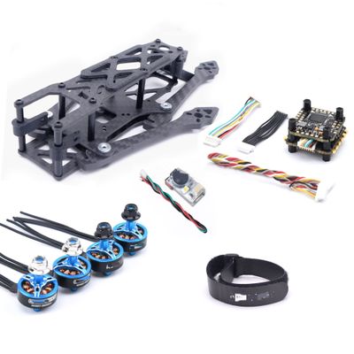 Drone Accessories for Mini Range II LR4 4 Inch 185mm Carbon Fiber Frame 1507 3800KV Motor for Flytower F4 for NOXE V3 Flight Control and 35A 4in1 ESC Replaceable (Color : with F4 ACRO FC)