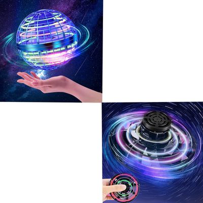 HONBQYCC Flying Orb Ball (Blue) + Ifly Flying Spinner (Black)