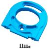 Aluminum Adjustable Motor Mount Heat Sink for 1/10 Tamiya TT02 54558 Blue view 1