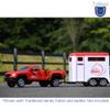 Breyer Traditional Series Dually Truck Toy | 1:9 Scale | Model# 2618, Red view 3