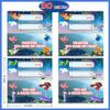 30 Packs Valentines Day Gifts for Kids School, Sea Animal Building Blocks with Valentines Cards for Kids Classroom, Class Gifts Exchange, Party Favors for Kids Boys Girls Friendsine's Greeting Cards view 3