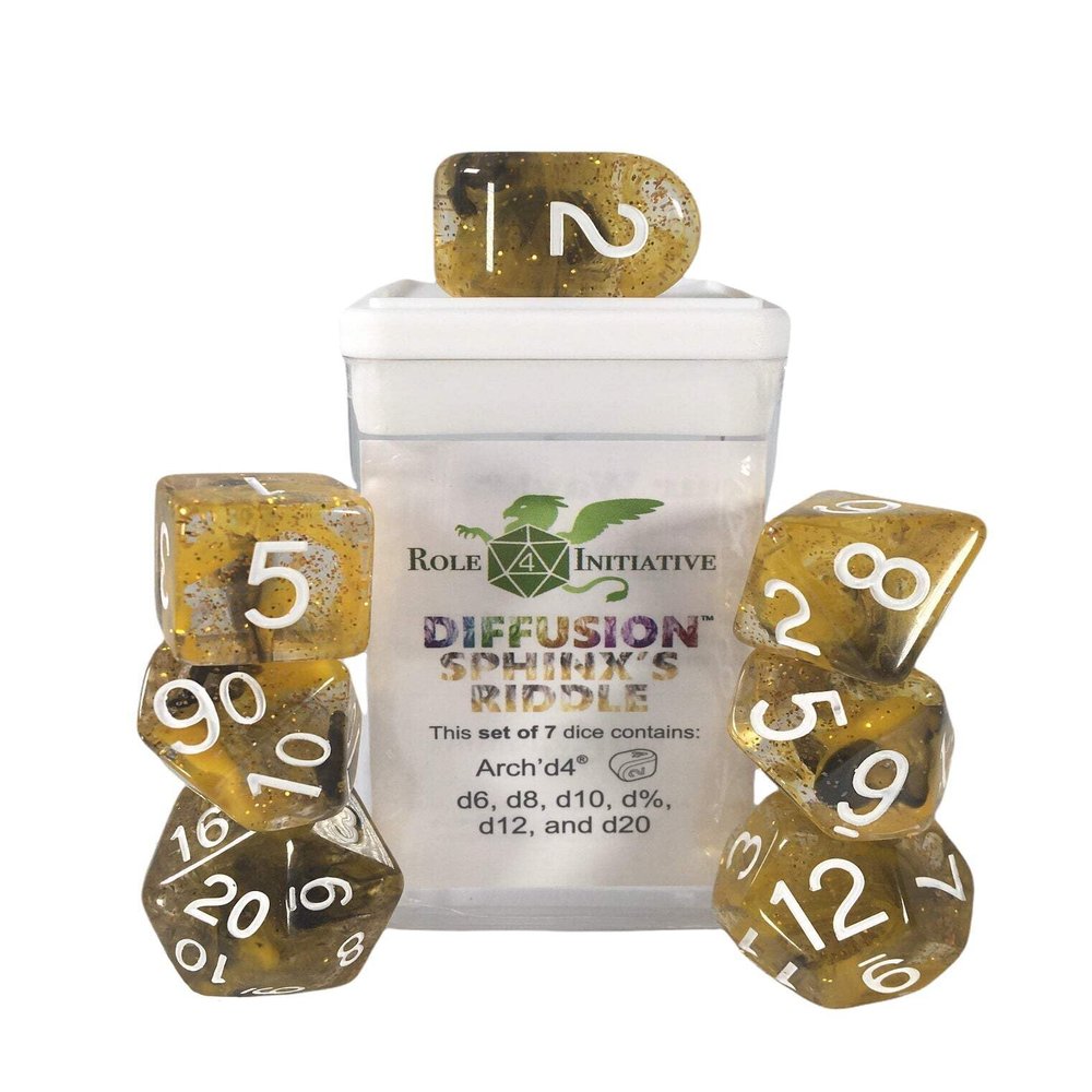 Diffusion Sphinx's Riddle - Set of 7 w/all numbers