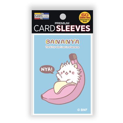 Bananya Standard Sleeves Long Haired Bananya (Blue)
