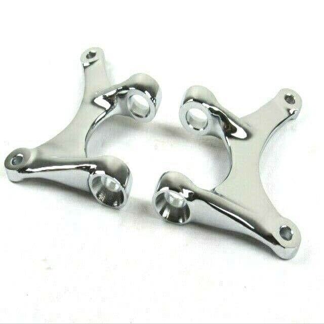 1928-34 Steel Batwing Radius Rod Axle Brackets Compatible with Chrome C22615C