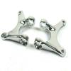 1928-34 Steel Batwing Radius Rod Axle Brackets Compatible with Chrome C22615C view 1