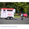 Breyer Traditional Series Two-Horse Trailer Toy | (1: 9 Scale) | Model# 2619 White view 2
