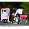Breyer Traditional Series Two-Horse Trailer Toy | (1: 9 Scale) | Model# 2619 White view 4