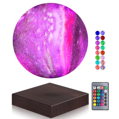 VGAzer Levitating Moon Lamp-16 Colors Galaxy Moon (6inch)
