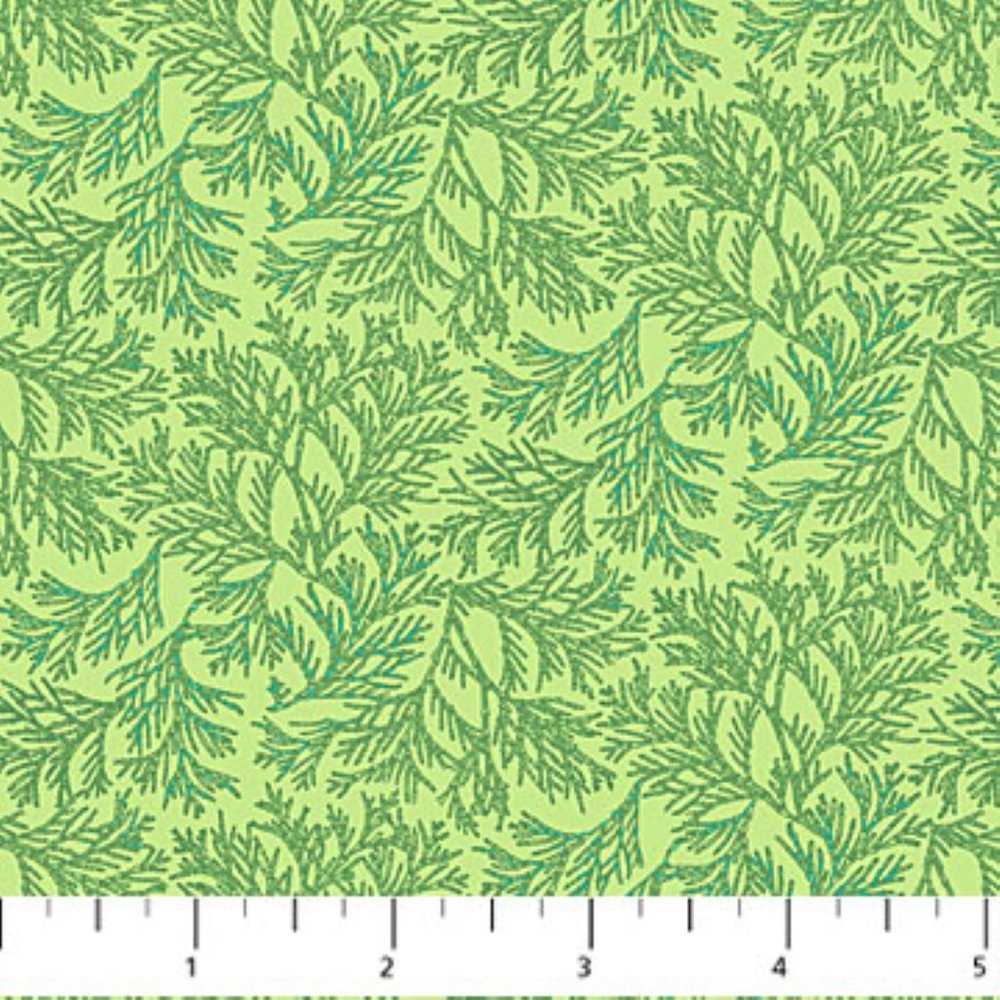 Northcott Wild by Brett Lewis 24975 74 Lt Green Pine Toss
