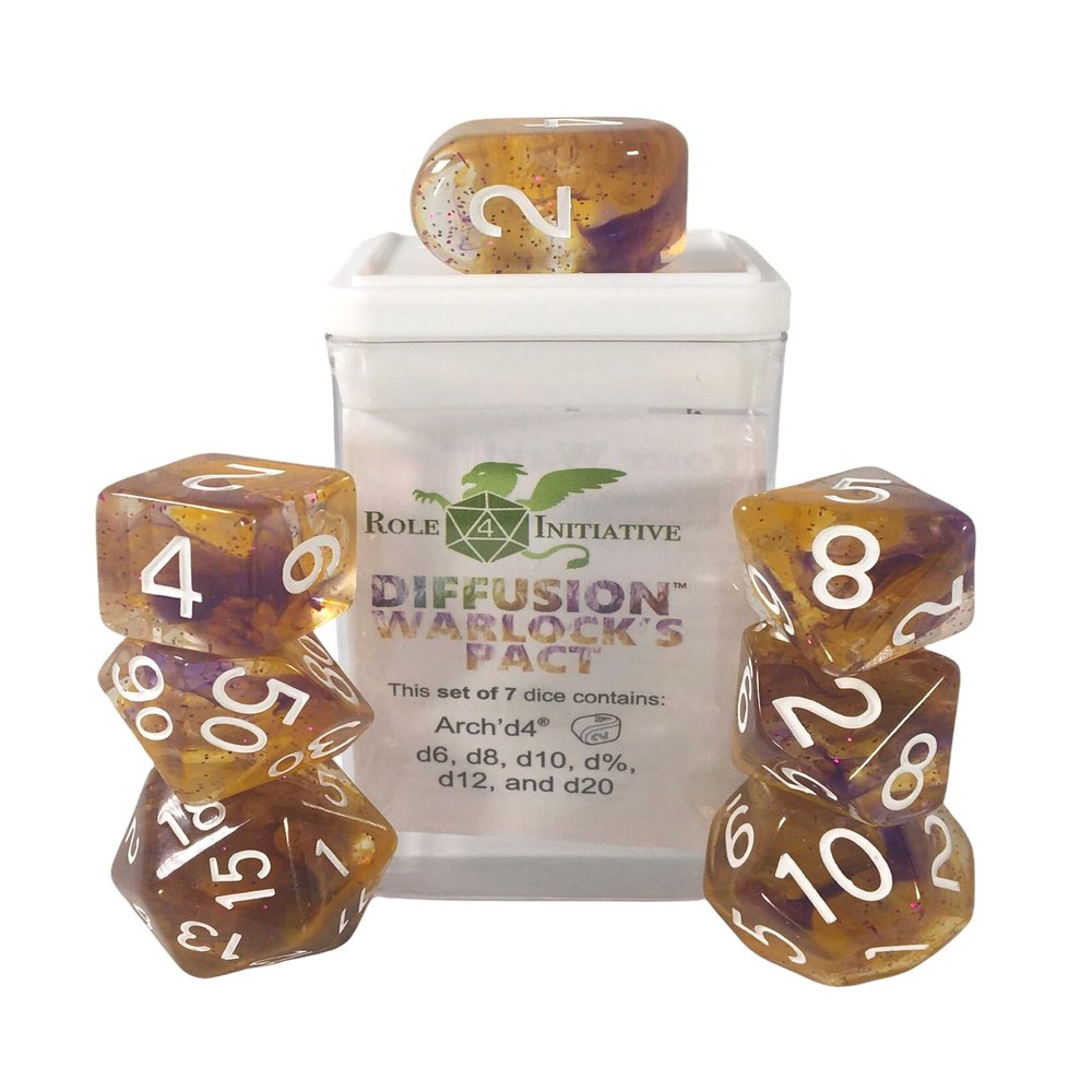 Diffusion Warlocks Pact - Set of 7 w/all numbers