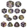 Mind Spike - 14 Unusual Dice Set Approved for Use with Dungeon Crawl Classics - DCC - Unleashed Arcana view 1