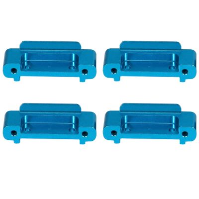 Pasotim 4Pcs Upgrade Spare Rc Car Parts Front Rear Bumper for A959-B A969-B A979-B,Blue