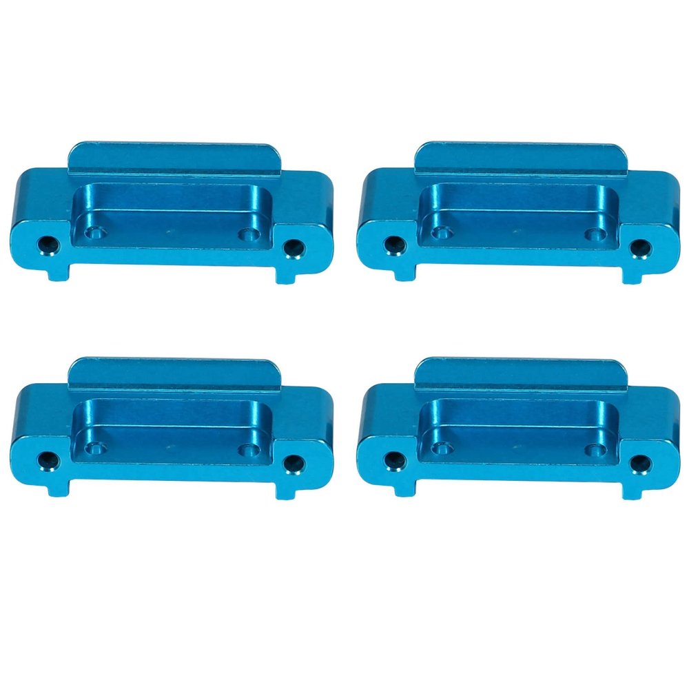 Pasotim 4Pcs Upgrade Spare Rc Car Parts Front Rear Bumper for A959-B A969-B A979-B,Blue
