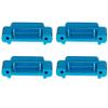Pasotim 4Pcs Upgrade Spare Rc Car Parts Front Rear Bumper for A959-B A969-B A979-B,Blue view 1