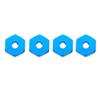Pasotim 8Pcs Hexagonal Combiner Wheel Rim Hex 7mm Upgrade 12mm Metal Adapter for 1/18 A949 A969 A979 K929 1/10 Tires view 2