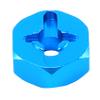 Pasotim 8Pcs Hexagonal Combiner Wheel Rim Hex 7mm Upgrade 12mm Metal Adapter for 1/18 A949 A969 A979 K929 1/10 Tires view 4