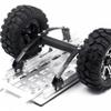 8Pcs 1/10 Leaf Springs Set HighLift Chassis for 1/10 D90 RC Crawler Car Parts Black view 3